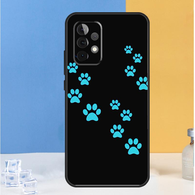 Cat Dog Paw Design For Samsung Galaxy A05 A06 A13 A33 A53 A36 A26 A16 A54 A34 A14 A32 A52 A55 A35 A15 A56 Case