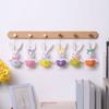 Easter Rabbit Toy Hangings Decorations For Party Supplies, Spring Plushie Doll Rabbit 6PCS