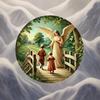 Decorative Metal Wall Art Sign 20x20 Cm Tin Painting