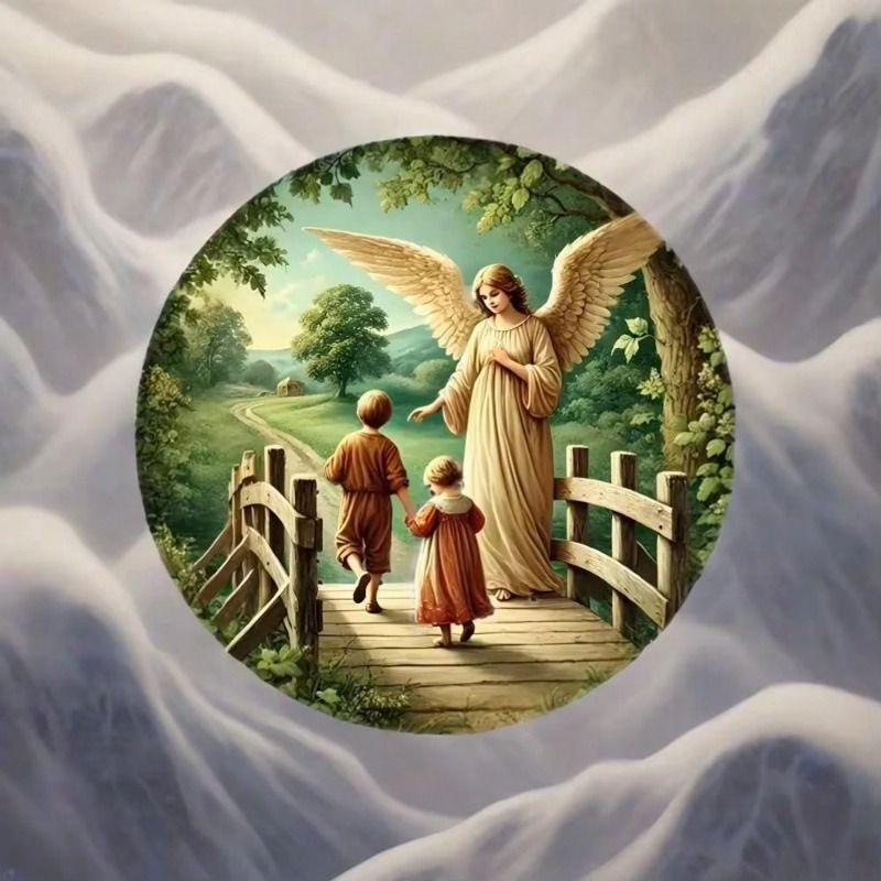 Decorative Metal Wall Art Sign 20x20 Cm Tin Painting