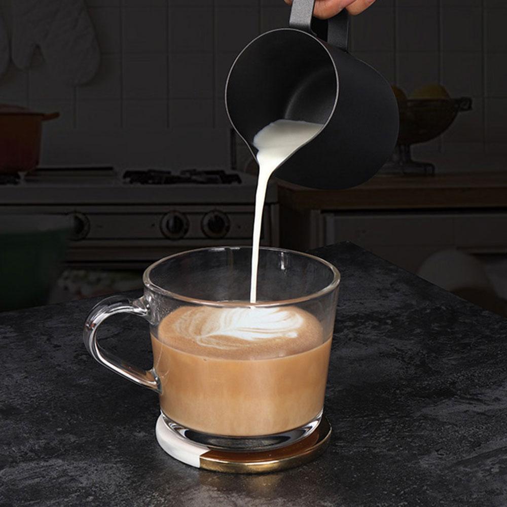 Kitchen Non-stick Stainless Steel Milk Frothing Jug Espresso Coffee Pitcher Barista Craft Latte Cream Cup Frothing Jug Pitcher