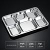 ZISIZ Stainless Steel Divided Plate