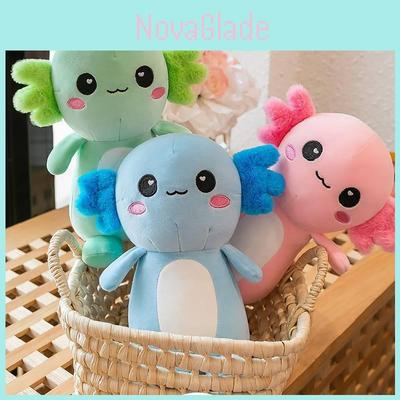 Soft And Cuddly Axolotl Plush Toy Colorful Stuffed Animal For All Ages
