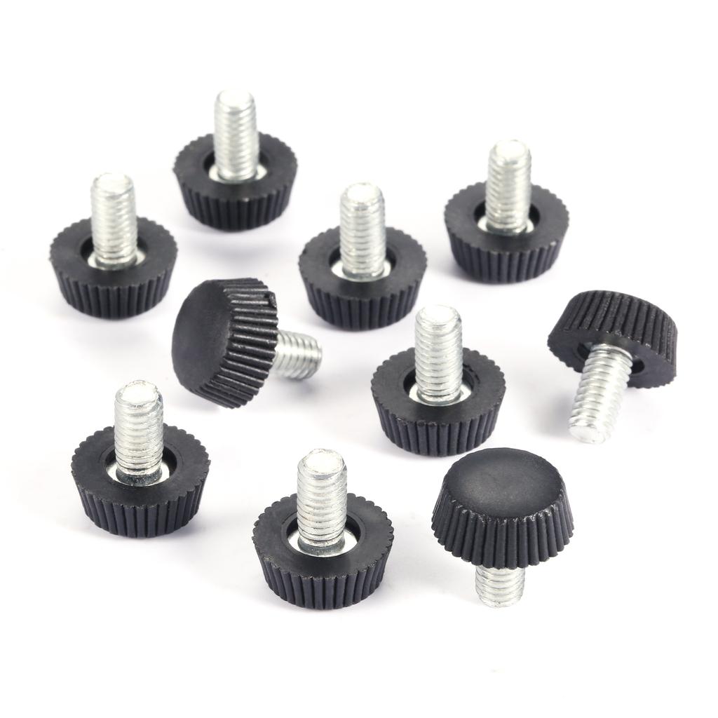 10Pc M6*10mm Thread Height Adjustable Leveling Chair Leg Feet Furniture Mat Screw-in Base Sofa Bed Cabinet Table Floor Protector