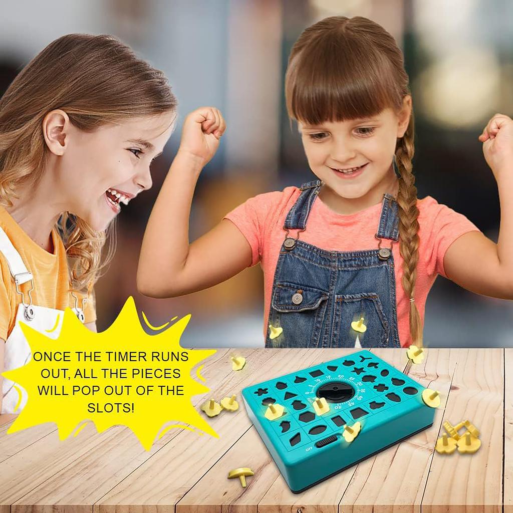 Children'S Timed Matching Puzzle Game, Early Education Puzzle Board Game, Parent-Child Interactive Toy