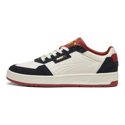 Comfortable Simple Low-Top Sneakers Unisex Sneakers White Navy-Blue 395087-05