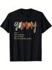 Plus Size - Plus Size - Plus Size for Curvy Funny 'Gammy' Grandma Definition T Shirt Perfect Gift Fo