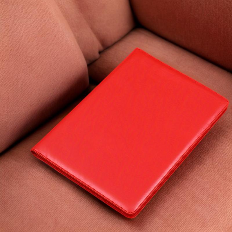 Multifunktionsmappe, A4 Geschäftsbesprechungsmappe, Aufbewahrungsmappe aus Leder