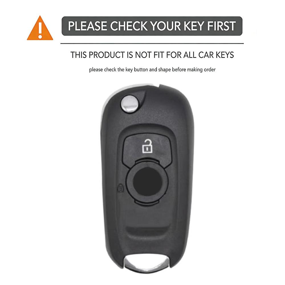 New Style Key Cover Case For Opel Vauxhall Astra K Corsa E 2015 2016 2017 2018 2019 Silica Gel Key Cover Cap Holder Protector