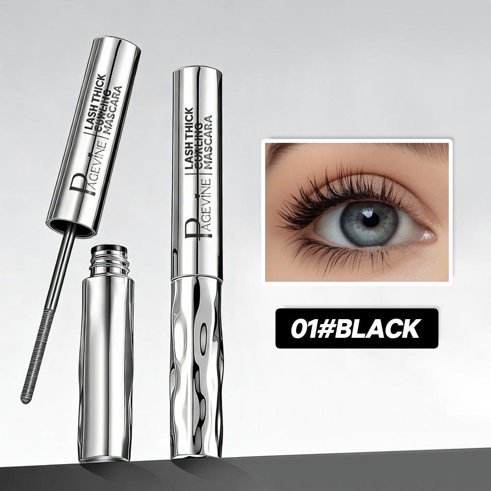 

PAGE VINE Metal Tube Lash Primer Lengthening Curling Long Lasting Waterproof 1#BLACK