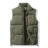 Xiyin Men's Down Cotton Vest - Thickened Sleeveless Jacket for Autumn/Winter