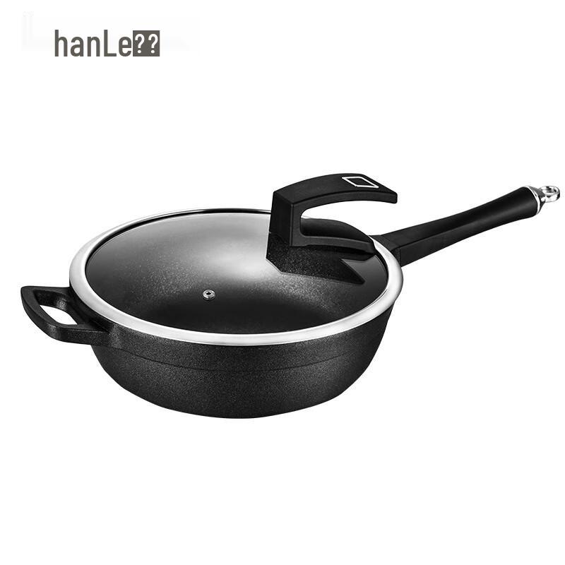 Hanle Yidian 28cm Non-stick Alloy Wok & Frying Pan