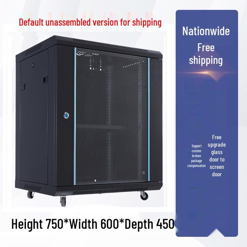 Wall-Mounted Network Rack: 6U/4U/12U Small Cabinet for Monitor Equipment and Switches