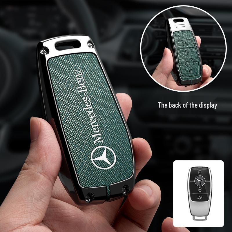 Mercedes High-End Schlüsselhülle für E300L, C260L, GLC, A200L, GLB, GLE