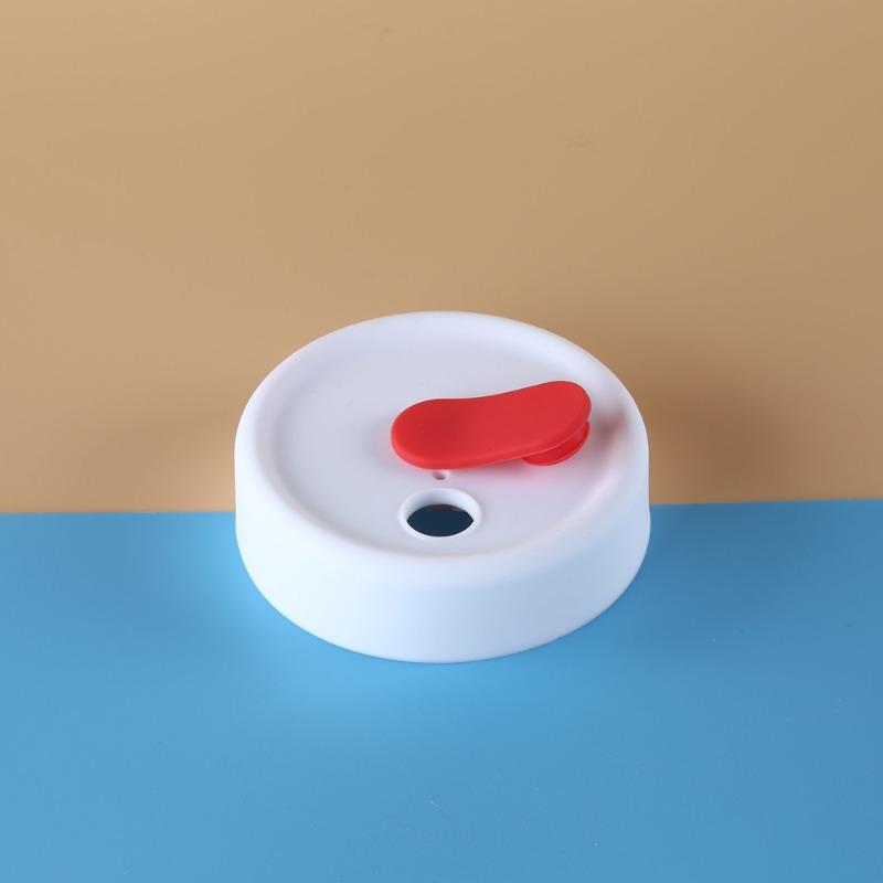 Double-hole Cover, Straw Silicone Cap, Buckle Silicone Cover, Cute, Cartoon, Dust-proof, Can Accommodate Large Straw