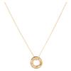 & Co.. Atlas® Serie Runde Hohl-Diamant Halskette Damen Halskette Roségold 30480554