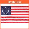Steag Vechi cu 13 Stele American Coloniile SUA Betsy Ross Design Retro în Roșu Albastru 3x5ft