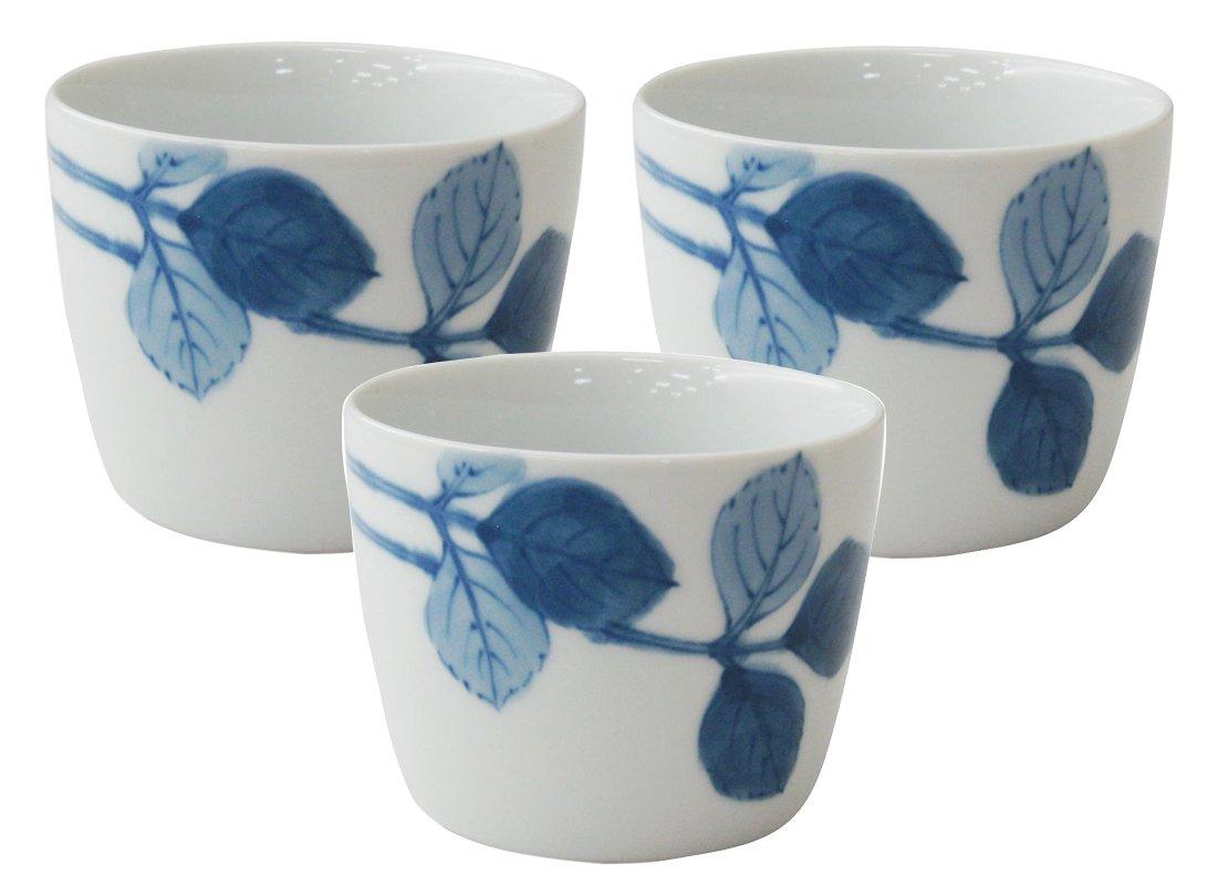 

Hasami Ware Wayama Kiln Multi-Cup (3-Pack) Mitsuba Design 323843
