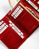 Women's leather wallet F14377A RED
