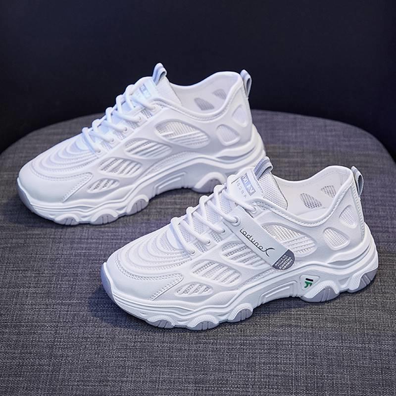 

Breathable Korean version trendy mesh shoes sports shoes summer thin dad shoes women s new versatile student mesh fashion casual 40