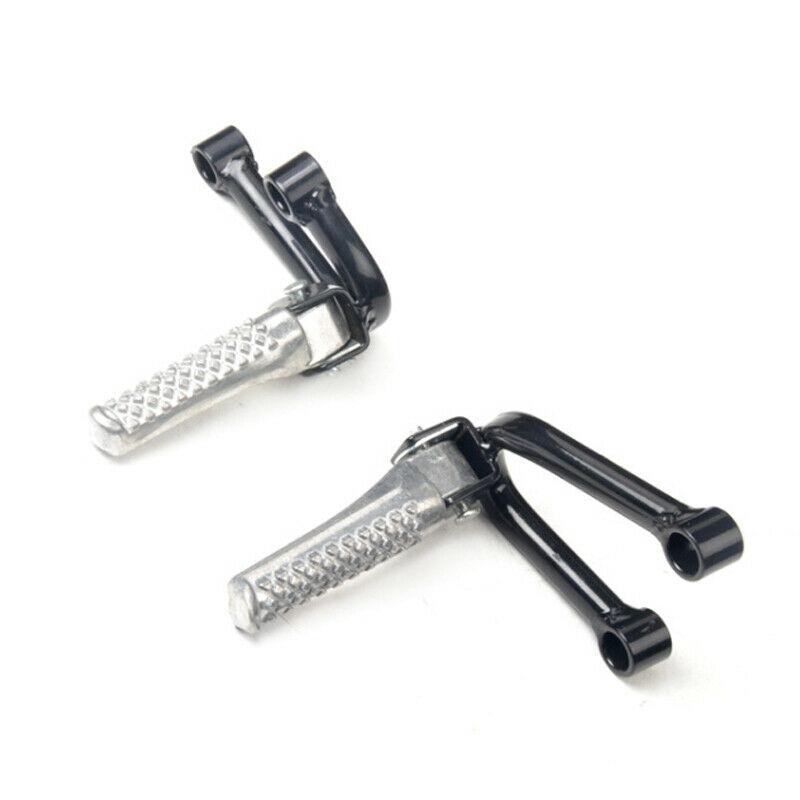 2pcs Motorcycle Footpegs Motorcycle Rear Passenger Foot Pegs Footrests Foot Pegs Rear Foot Rests For Cross-Country Motorcycle 1Pair