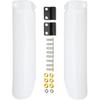 Front Fork Cover,Motocycle Fork Guard Protector White Front Shock Guard Cover Replacement for CR125 CR250 CE500 CRF450 CRF 250
