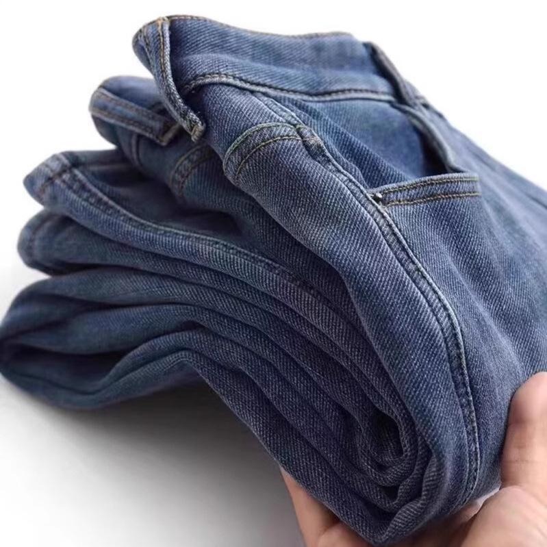 Women's Soft Fleece-Lined Denim Jeans – Comfortable, Flattering, Versatile Dad Pants for Autumn/Winter 2025