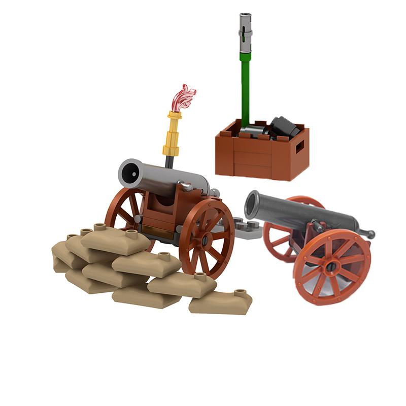 

MOC Строительные блоки Военные фигурки Аксессуары Наполеон Средневековая пушка Мини-кирпичик Пиратский корабль Купить Товары Мальчик Девочка Игрушка Подарки