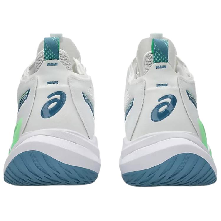 Asics Metarise 2 Comfortable Durable Supportive Volleyball Shoes Men Shoes White Blue Green 1051A089-102