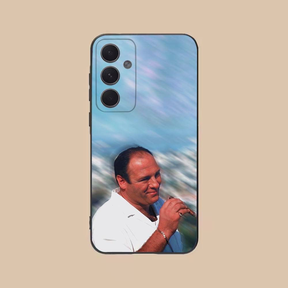 

TV The S-Sopranos Tony Phone Case For Samsung S25,24,21,22,23,20,S30,Ultra,Plus,Fe,Lite,Note,5G Black Soft SamsungS235G