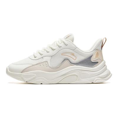 Seria Lifestyle Skóra Syntetyczna Wszechstronne Wygodne Proste Amortyzujące Wstrząsy Antypoślizgowe Niskie Buty Codzienne Damskie sneakers Off-White 922438813-1