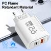 USB PD Charger 65W Plug Type C Fast Charging Phone GaN Charger Adapter EU/US for iPhone 16 15 Pro Max Samsung Phone Accessories