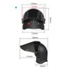 Motorcycle Phone Mount with Sun Shade Heavy Duty Helmet Phone Holder Anti-Drop for Motorbike Off-Road Adventure Trips