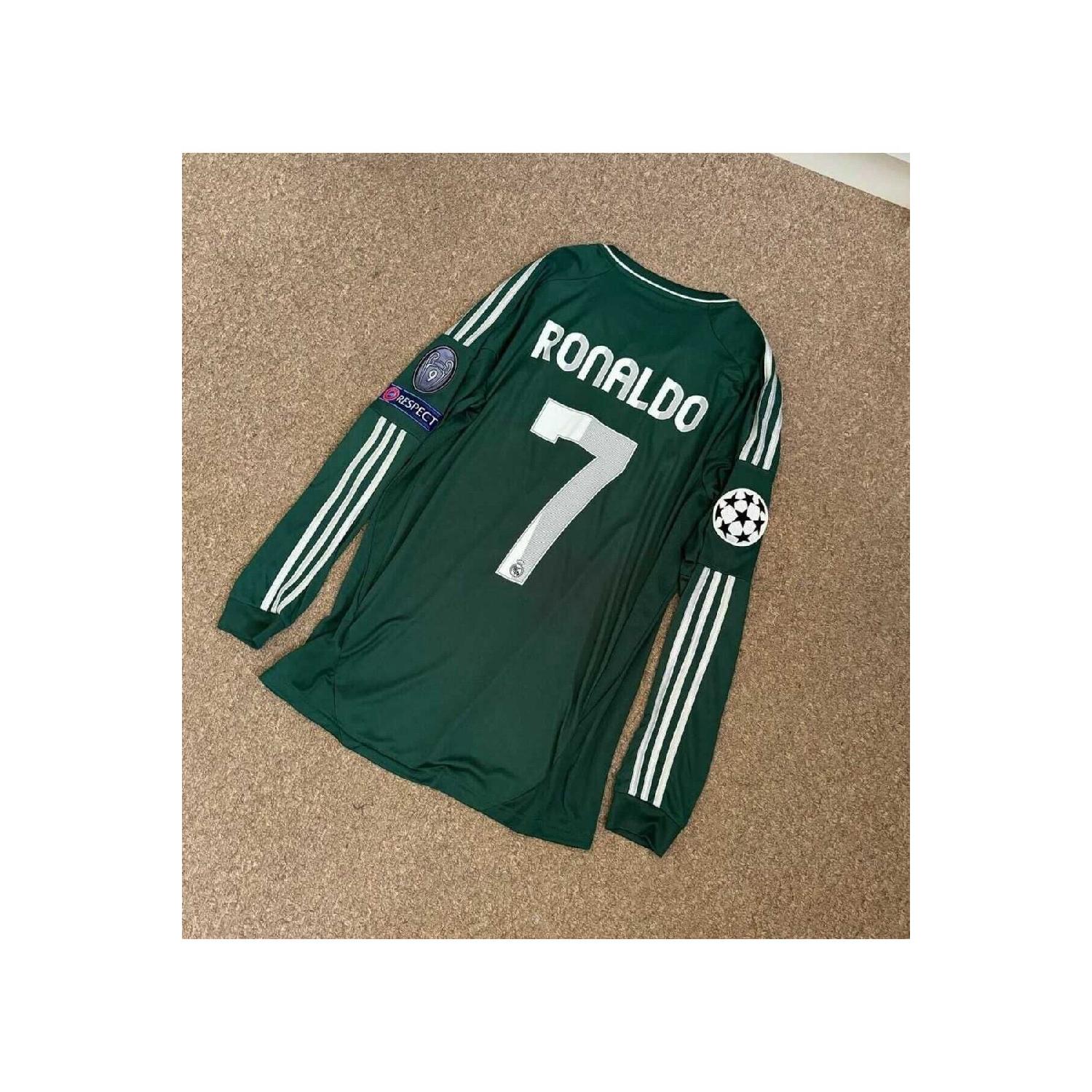 

Специальная ностальгическая майка Криштиану Роналду сезона 2012/13 (зеленый) S зелёный