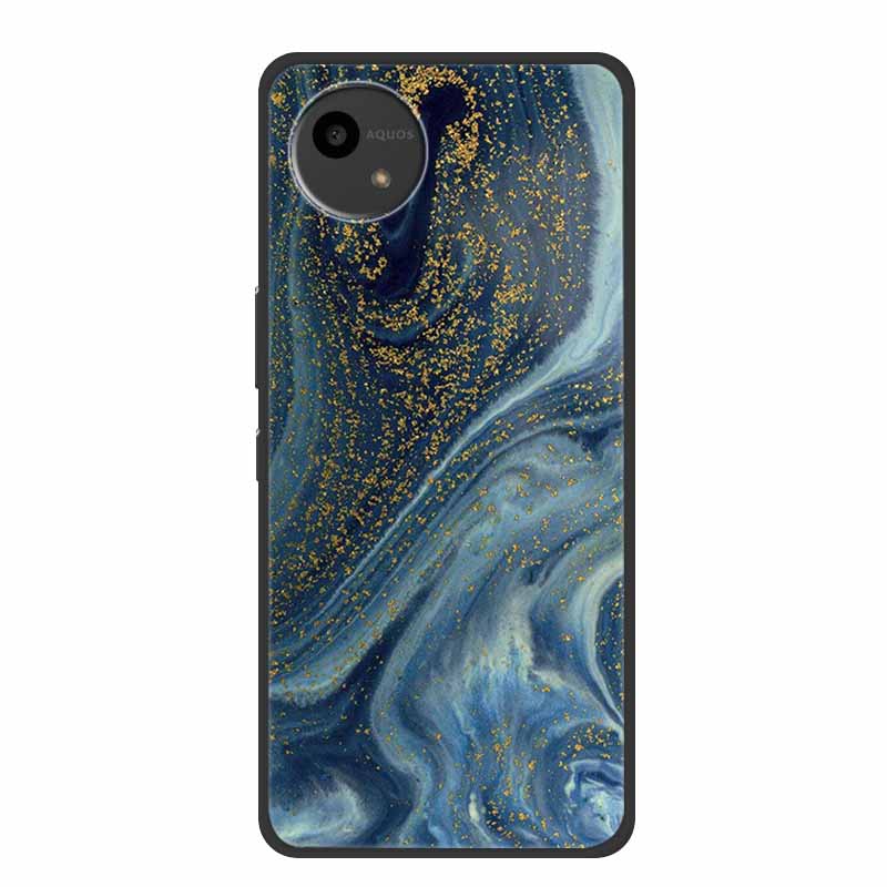 Case For SHARP AQUOS WISH4 Marble TPU Soft Silicone Back Cover SharpSmartphones SH-52E Phone Cases Protector Mica Painted Capa