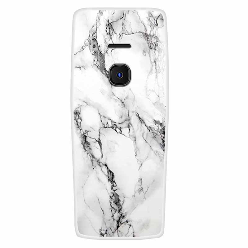 For Nokia 8210 4G Case Soft Silicone Space Landscape Covers for Nokia 6300 4G Cases Colorful Bumpers Cat Phone Protective Bags