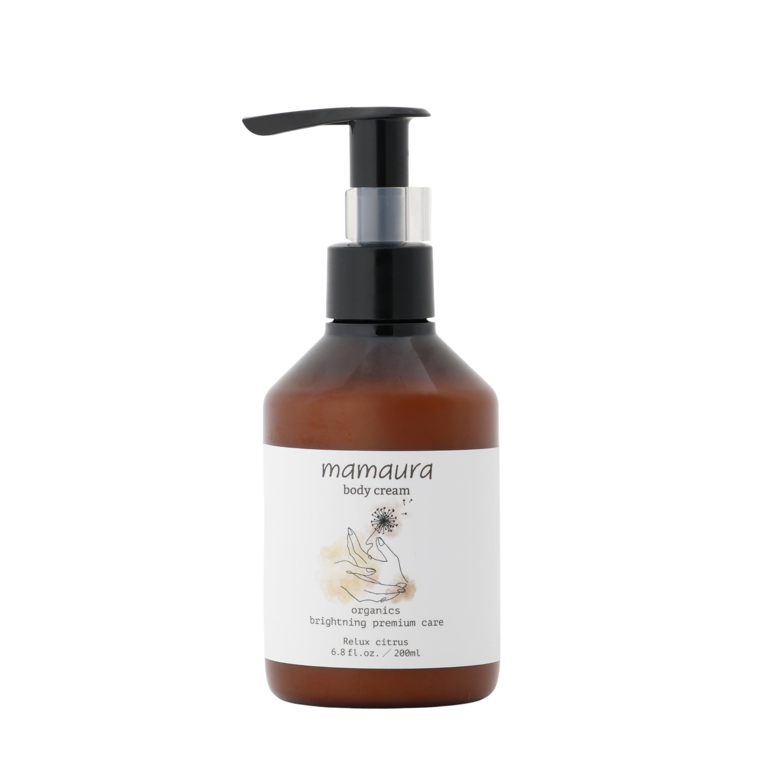 

mamaura Mamara Крем для тела для мамы 200 г Увлажняющий крем для тела Мягко ароматизированный крем для мамы Материнство Беременность Органический Увлажняющий крем для