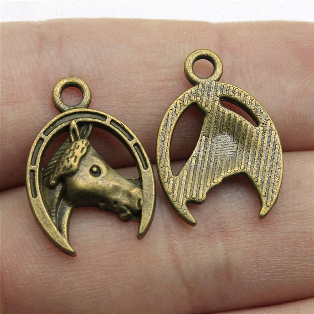 Ciondoli a forma di zoccolo di cavallo Pendente Gioielli per ragazza Kawaii Souvenir
