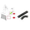 Nová hadice mezichladiče turba 95383819 95909219 Pro Opel Antara 2.2 CDTI Pro Captiva 2.2D