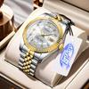 Men's Luminous Quartz Diary Watch: Stylish & High-Value Fashion Accessory