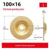 Brazed Cup-Shaped Grinding Disc for Cast Iron - German Brazing Process