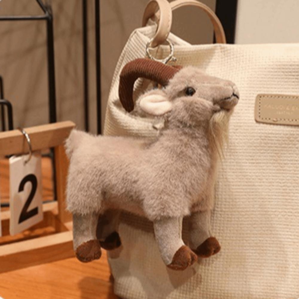 Big Horn Goat Goat Plush Toy Plush Stuffed Doll Cute Animal Figurine  Party Layout