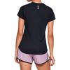 Under Armour Streaker Running Short Sleeve Tee Women Tops Black 1341520-001