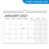 July.2026 - Dec. 2027 English Calendar Thick Paper Monthly Planner Calendar Wall Calendar  Home