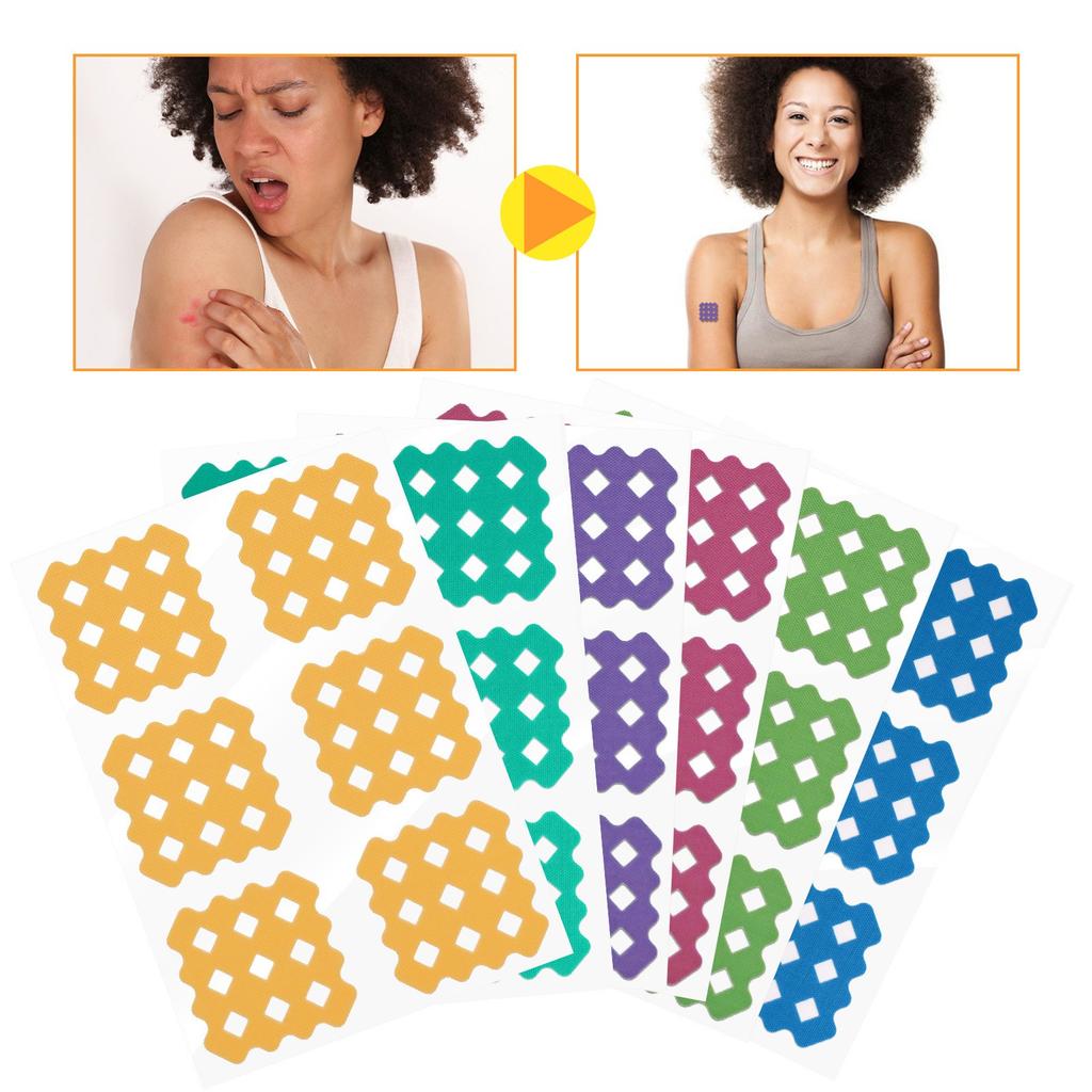 Patchs anti-démangeaisons - 36 patchs - Patch naturel - Patch anti-démangeaisons naturel pour soulager les démangeaisons - Patch anti-insectes pour moustiques, tiques, moucherons