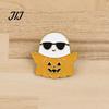 Alloy Decorative Brooches Halloween Enamel Brooch Pin, Cartoon Ghost Witch Hat Black Cat Spider Badge for Jackets Backpacks Hats Scarves Zinc