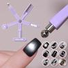 8-in-1 Starfish Cat Eye Magnet Tool Strong Magnetic Nail Art Design Kit Multi-Pattern Magnetic Wand for Cat Eye Gel Polish