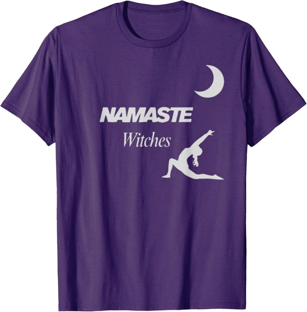 

You, Yourself, and Yoga a Yoga with TG Studio Namaste, Witches 2 Sides T-Shirt 2XL
