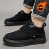Shoes new winter velvet warm thickened cotton shoes casual sports black high-top board shoes