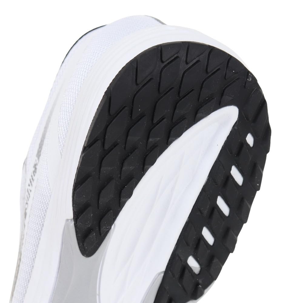 Mizuno Duel Sonic 3 Running 2E Shoes, White/Dark Gray/Black, 26.0 cm,